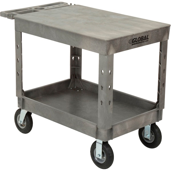 Global Industrial General Purpose Cart, Plastic, 44 in L, 25-1/2 in W, 35-1/2 in H 800329 - main